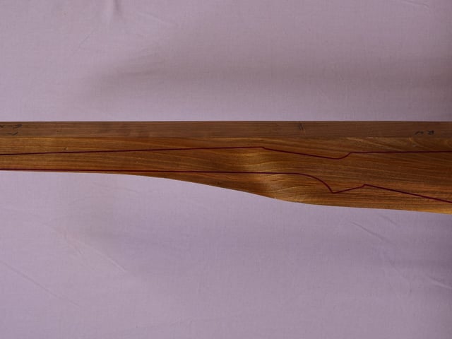 Left side of VR036 stockwood blank
