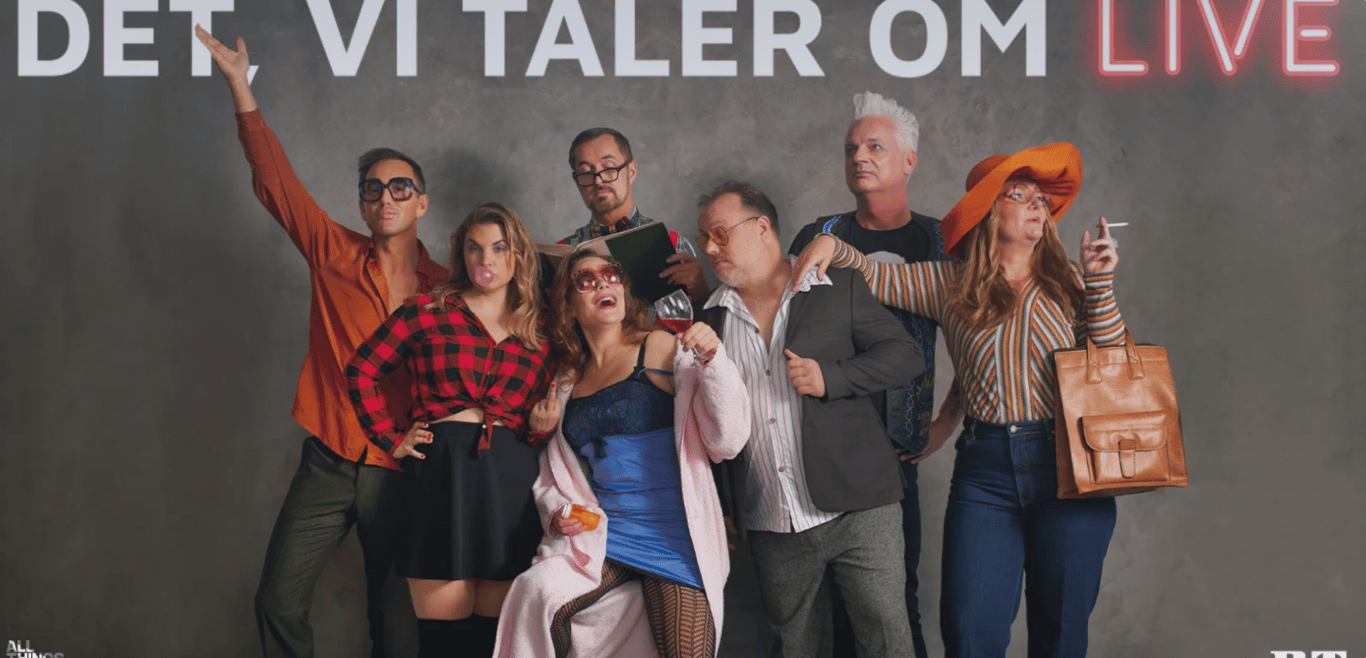 Det vi taler om - Live i Hermans (to billetter på række 5)