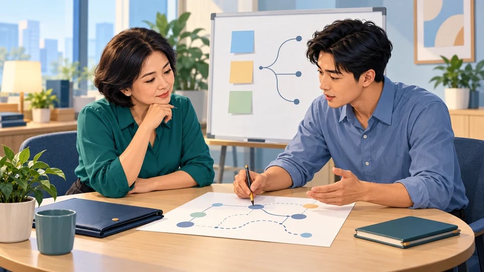 Nhóm bán hàng xem lại bằng chứng, lý do mất cơ hội và việc cần cải thiện trong lần tiếp theo.