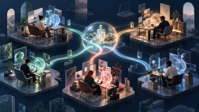Các Creative Space kết nối con người và AI, phối hợp hướng tới mục tiêu chung trong doanh nghiệp AI-Native