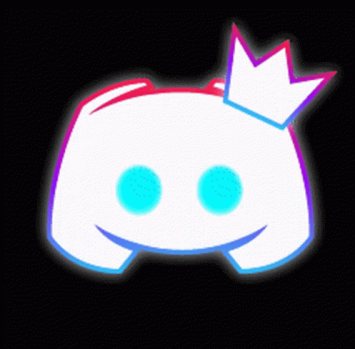 Radiant glowing Discord logo floating on a black background representing Friend Request Mass Advertising, a new alternative to mass dm that is new and better.
