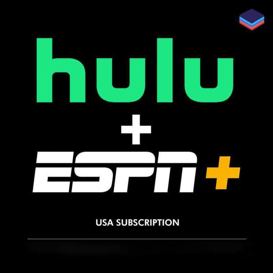 Hulu No ads + Espn+ Private Subscription