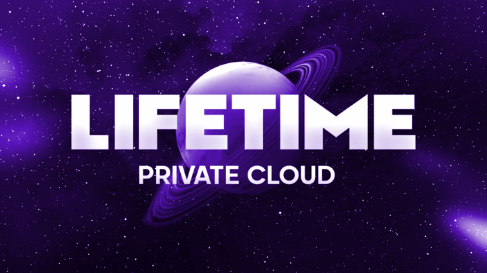 Cosmic Cloud Lifetime plan