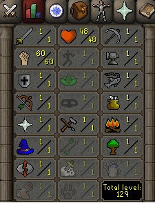 OSRS - 60 STRENGTH, 1 DEFENCE PURE