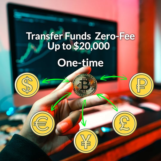  Funds Transfer via Stable Coin: Zero-Fee Trading (ONE-TIME)