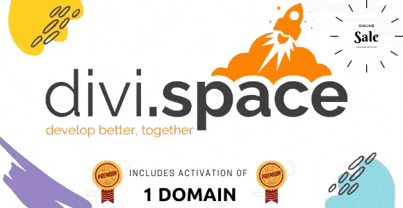 Divi Space - Downloads + Lifetime License for One Domain