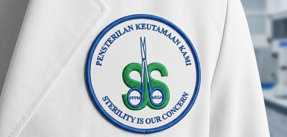 MSSA emblem on a white lab coat
