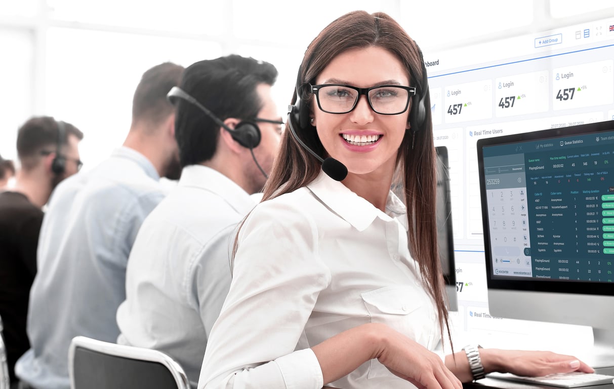 Representatives who use Voicenter services enjoy simple and efficient workflows