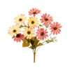 BUQUÊ MARGARIDA X7 10 FLORES 36 CM ENVELHECIDO