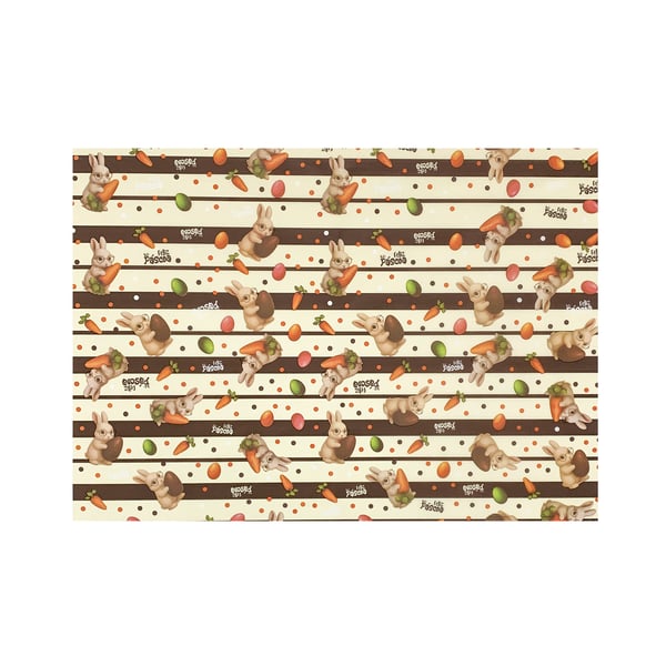 PAPEL SEDA 50X70 CM DECORADO PÁSCOA