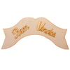 PLACA BEM VINDOS 12X44 CM DECORADA MDF