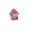 CASA DECORATIVA 9X9X5 CM MADEIRA