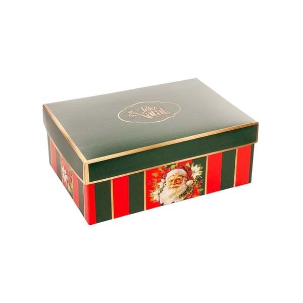 CAIXA RETANGULAR 9X23X16 CM NATAL ACOPLADA