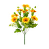 BUQUÊ GIRASSOL X8 12 FLORES 40 CM FOLHAS MESCLADAS