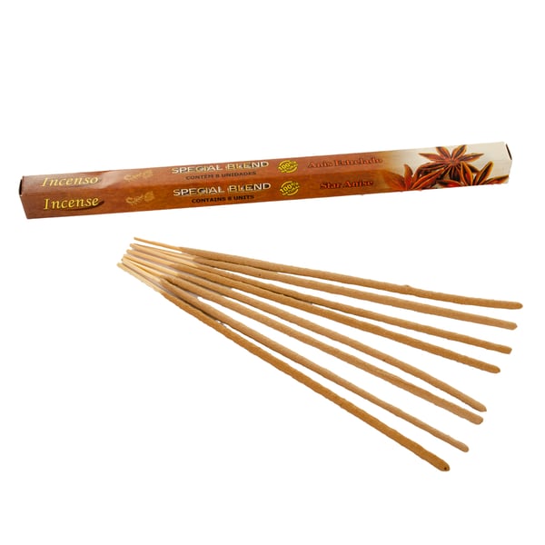 INCENSO POR AROMA 8 VARETAS 20 CM 