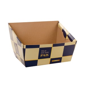 CESTA KRAFT 12X25X19 CM PAI