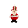 PAPAI NOEL / BONECO DE NEVE 22 CM XADREZ COM CHAPÉU