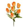BUQUÊ TULIPA X7 48 CM FOLHAS COMPRIDAS