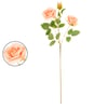 HASTE ROSA X3 62 CM COM BOTÃO