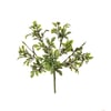 BUQUÊ VERDE X5 25 CM FOLHAS TEXTURIZADAS COM SEMENTES