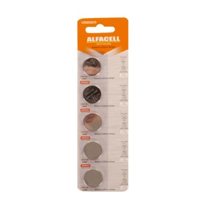 PILHA BOTÃO / BATERIA CR2032C5 5 PEÇAS ALCALINA LITHIUM
