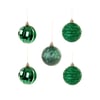 BOLA NATAL Nº 6 MISTAS 5 PEÇAS NO TUBO