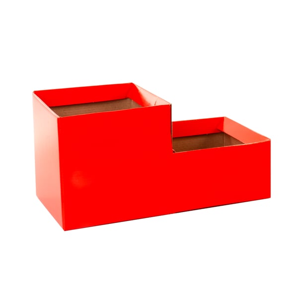 CACHEPÔ KRAFT 15X30X15 CM DUPLO LISO