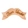 PLACA BEM VINDOS 8X30 CM PINTADA MDF