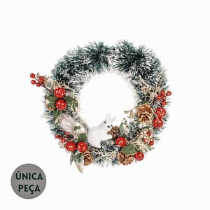 GUIRLANDA DE NATAL 41 CM ESQUILO E PICK