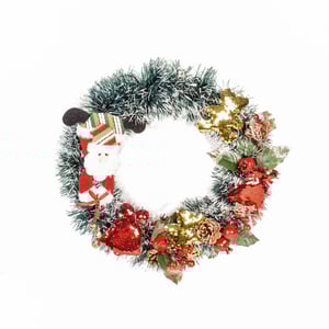 GUIRLANDA DE NATAL 40 CM PAPAI NOEL PICK