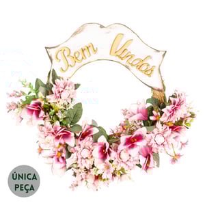 GUIRLANDA BEM VINDOS 48 CM DÁLIA