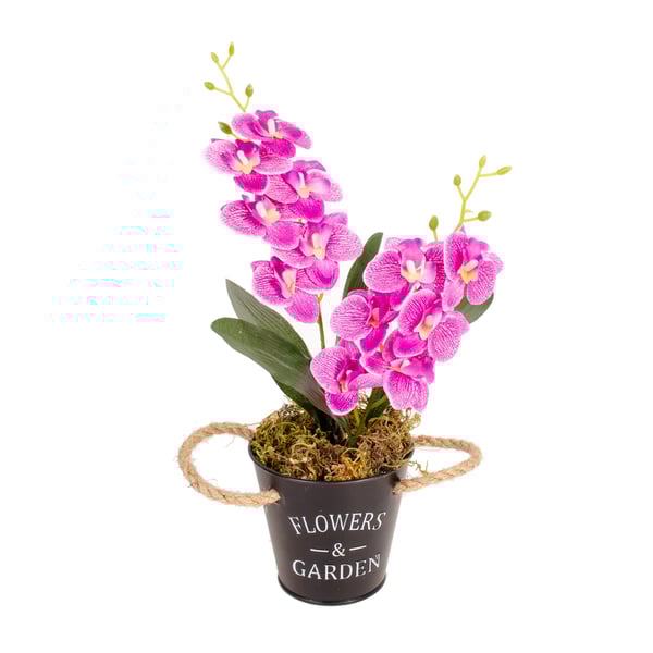 VASO DECORATIVO INT. ORQUÍDEA 30 CM 
