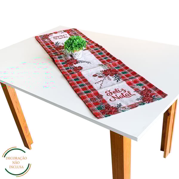 TRILHO MESA 33 CMX1,50 M NATAL ESTAMPADO