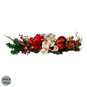 ENFEITE DECORATIVO INT. NATAL CENTRO DE MESA 80 CM