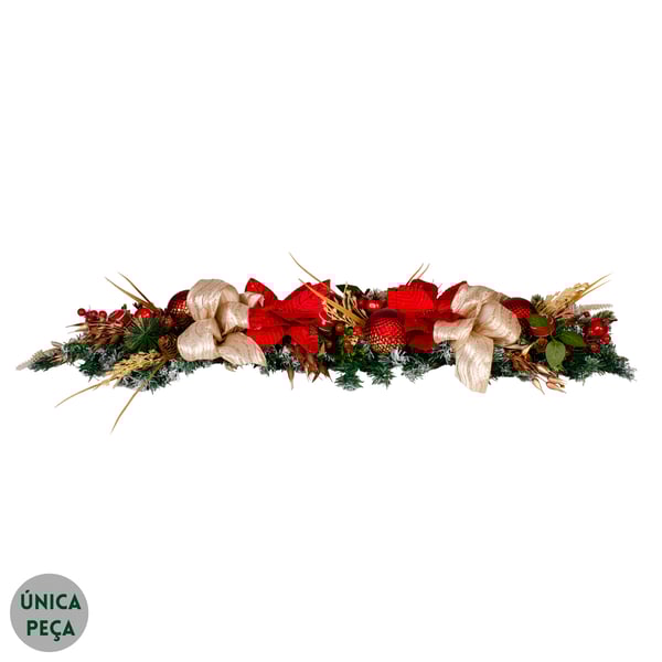 ENFEITE DECORATIVO INT. NATAL CENTRO DE MESA 1 M