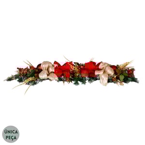 ENFEITE DECORATIVO INT. NATAL CENTRO DE MESA 1 M