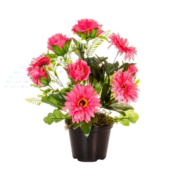 VASO DECORATIVO EXT. MARGARIDA 40 CM