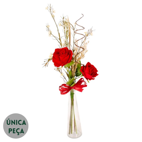 VASO DECORATIVO INT. ROSA 49 CM 