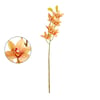 HASTE ORQUÍDEA 6 FLORES 70 CM SILICONE CIMBYDIUM