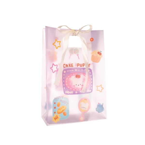 SACOLA PRESENTE 35X24X10 CM INFANTIL PLÁSTICA COM LAÇO