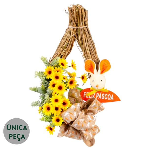 GUIRLANDA PÁSCOA 44 CM GIRASSOL