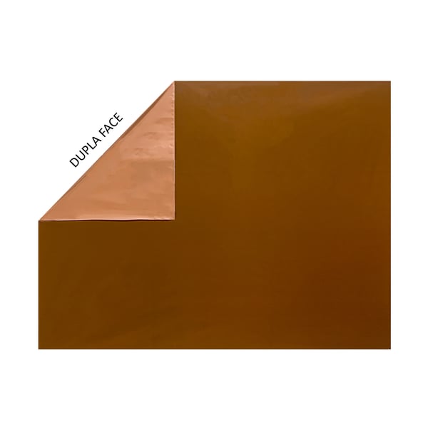 FOLHA POLI (69X89 CM) 70X90 CM METALIZADO EMBALAR OVOS