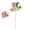 HASTE ORQUÍDEA 28 FLORES 70 CM SILICONE 3 D COM FOLHAS CIMBYDIUM