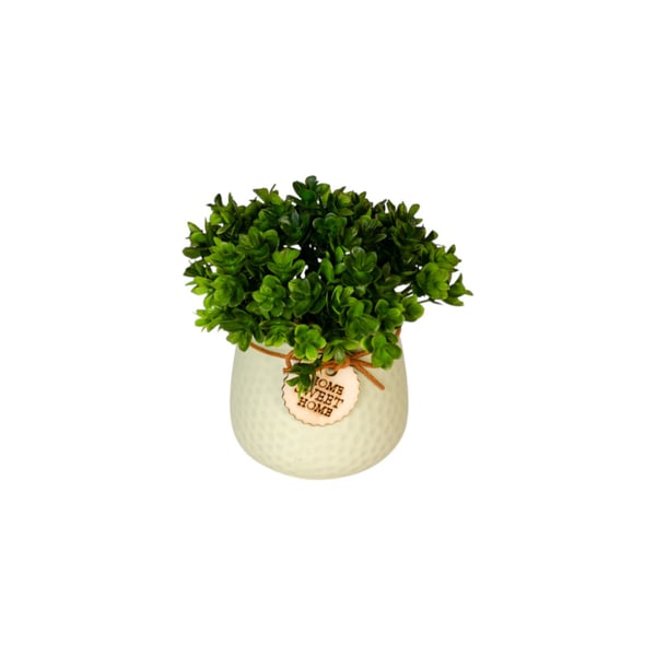 VASO DECORATIVO  INT. 13 CM COM PICK