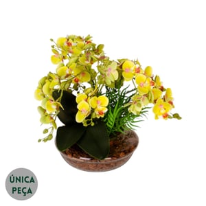 VASO DECORATIVO INT. 35 CM ORQUÍDEA 