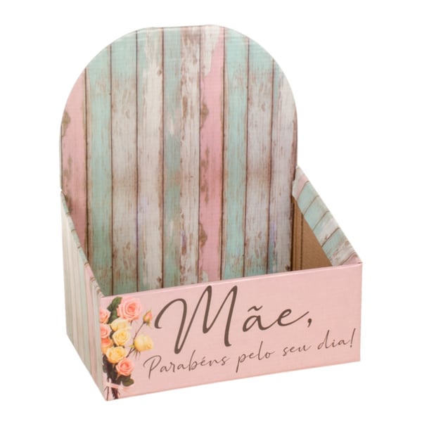 CAIXA BOX 28X23X16 CM RETANGULAR MÃE