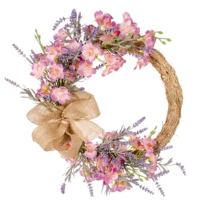 GUIRLANDA LAVANDA 35 CM LAÇO