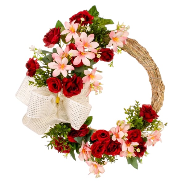 GUIRLANDA MARGARIDA 40 CM LAÇO