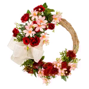 GUIRLANDA MARGARIDA 40 CM LAÇO