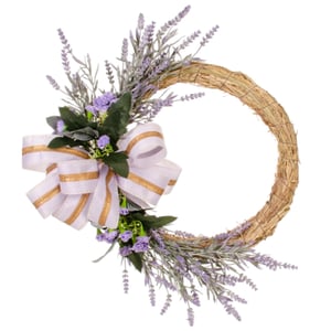 GUIRLANDA LAVANDA 41 CM LAÇO